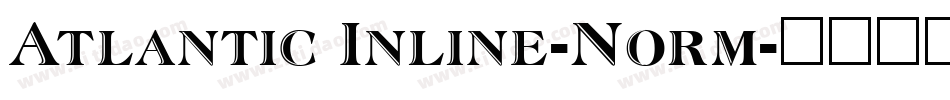 Atlantic Inline-Norm字体转换